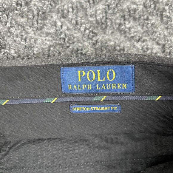 Polo Ralph Lauren Pants Men’s 36x32 Stretch Straight Fit Heather Gray NEW - Picture 4 of 9